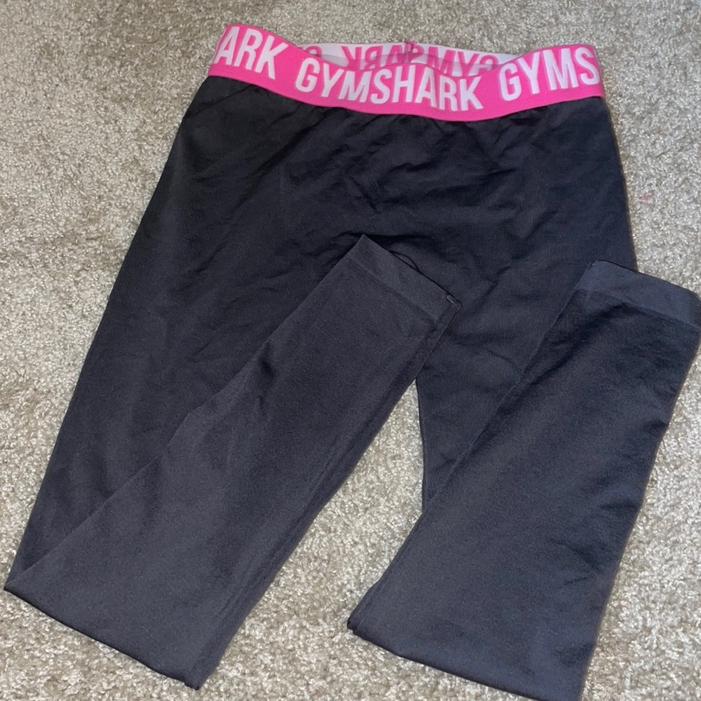 Gymshark Grey and Pink Leggings